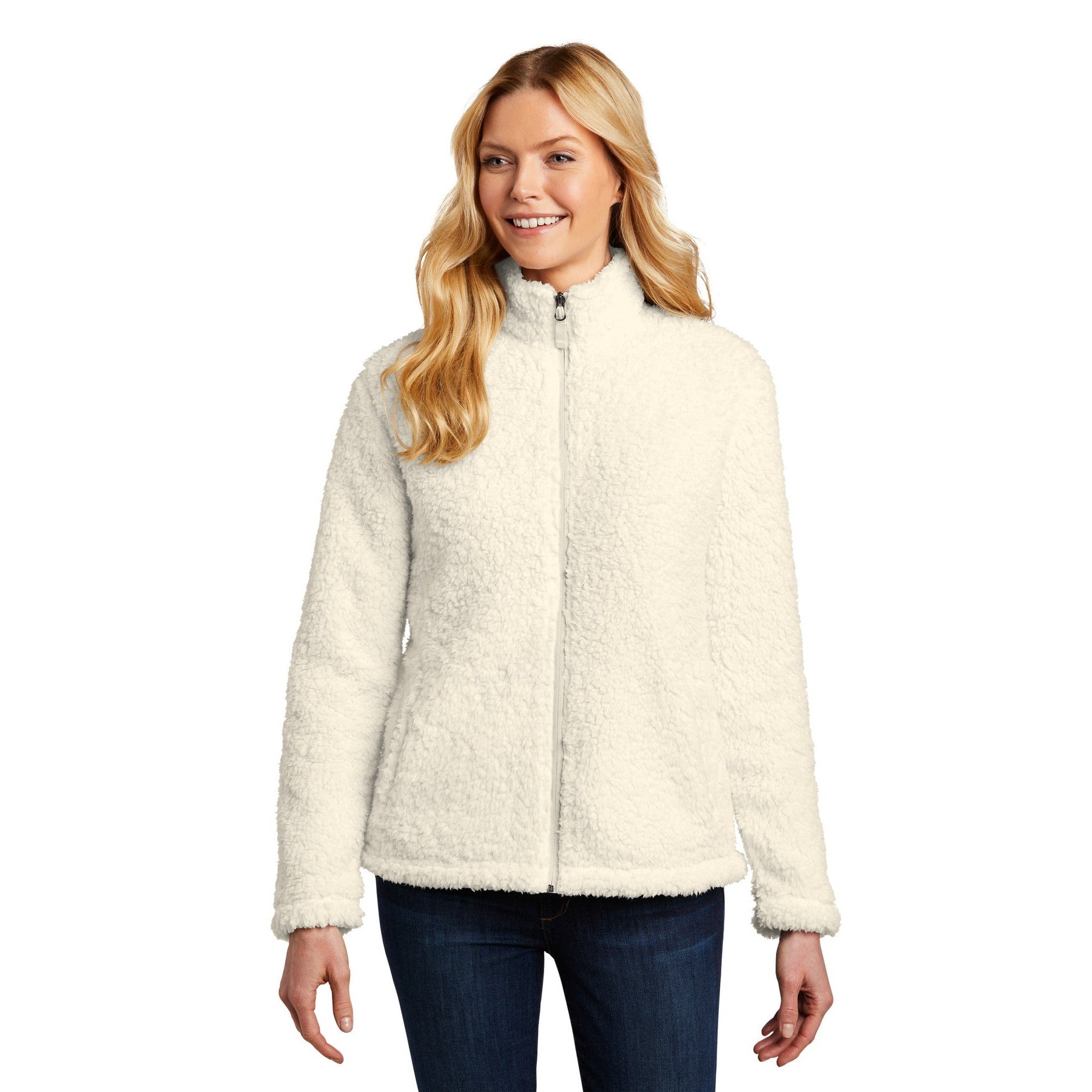 Port Authority-Port Authority ® Women's Cozy Fleece Jacket. L131-MedTech-3